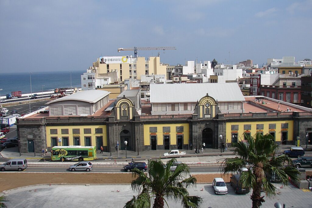 Hala targowa Mercado de Vegueta w Las Palmas de Gran Canaria
